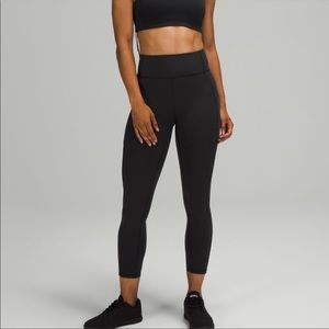 Lululemon Black 25in invigorate leggings